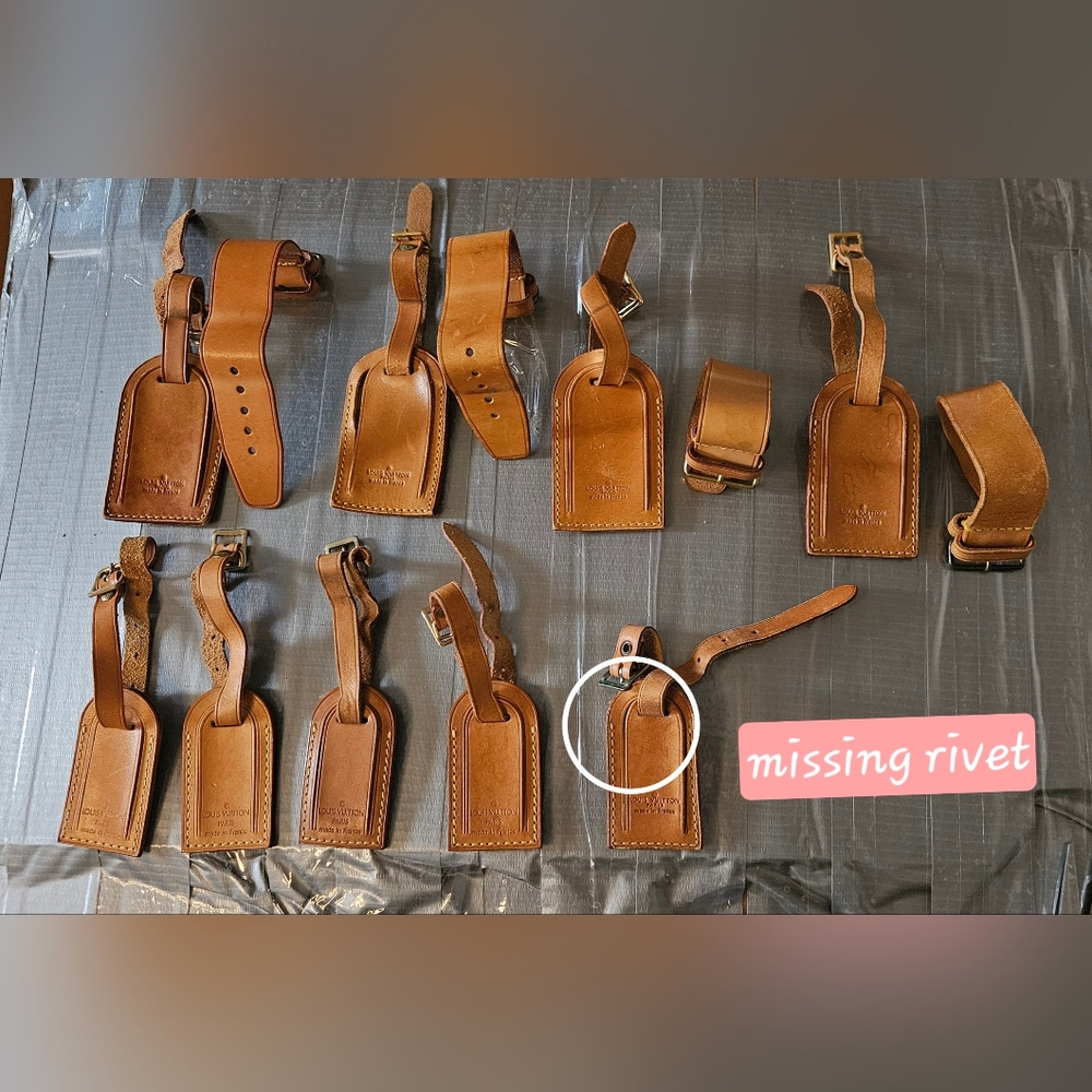 Authentic Louis Vuitton Tag Set
